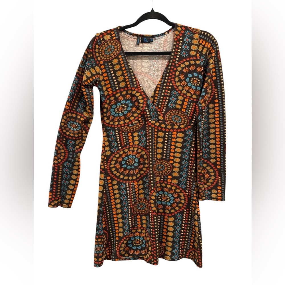 Z & L Mosaic Print Dress